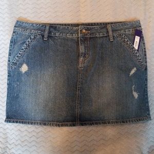 Jean skirt